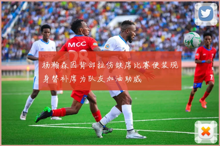 杨瀚森因背部拉伤缺席比赛便装现身替补席为队友加油助威
